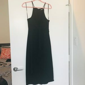 Black cocktail dress